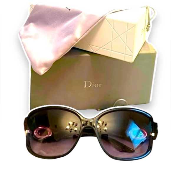 Christian Dior Volute 2F Sunglasses Full Inclusion Box Sunglasses Case & Tags - Picture 1 of 16